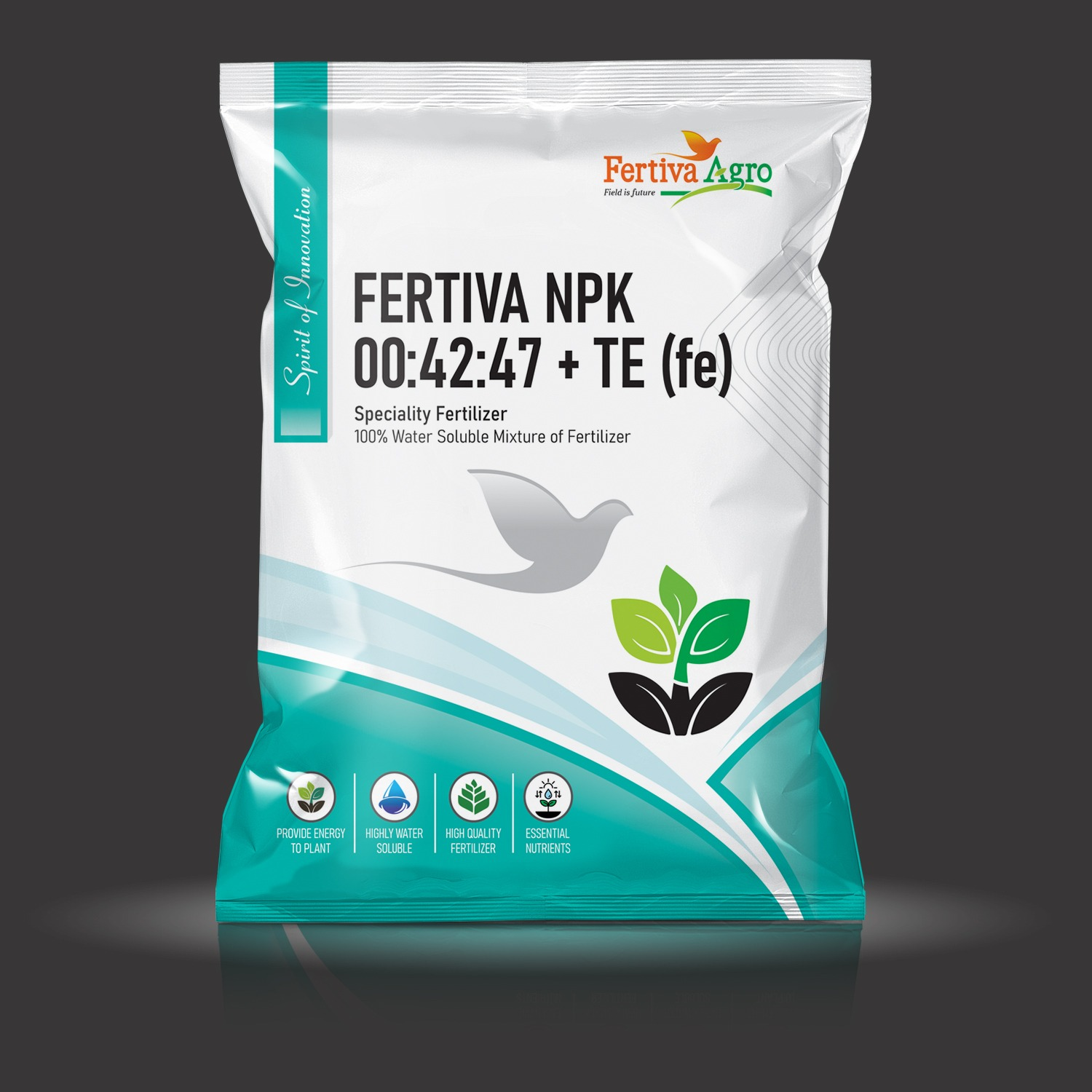 Fertiva NPK 00:42:47 + TE (Fe)