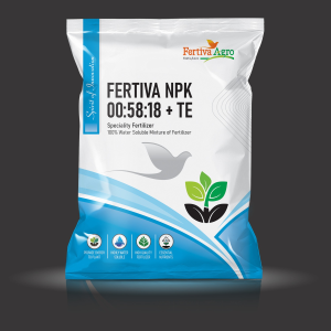 Fertiva NPK 00:58:18 + TE Water Soluble Fertilizer